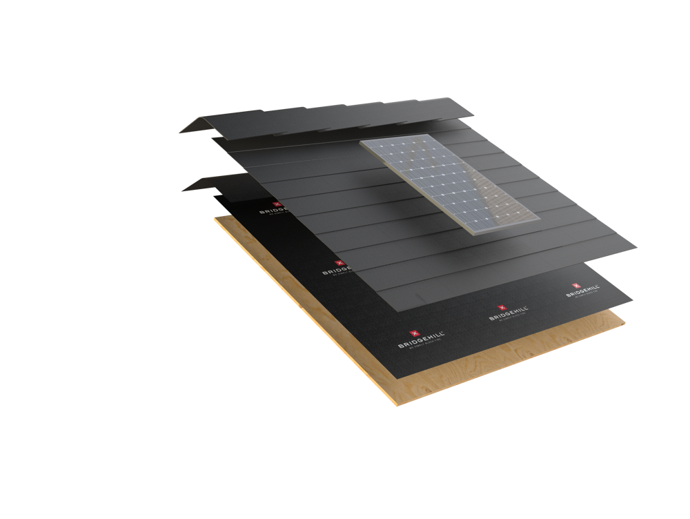 Bridgehill FireBlock Solar PV Membrane