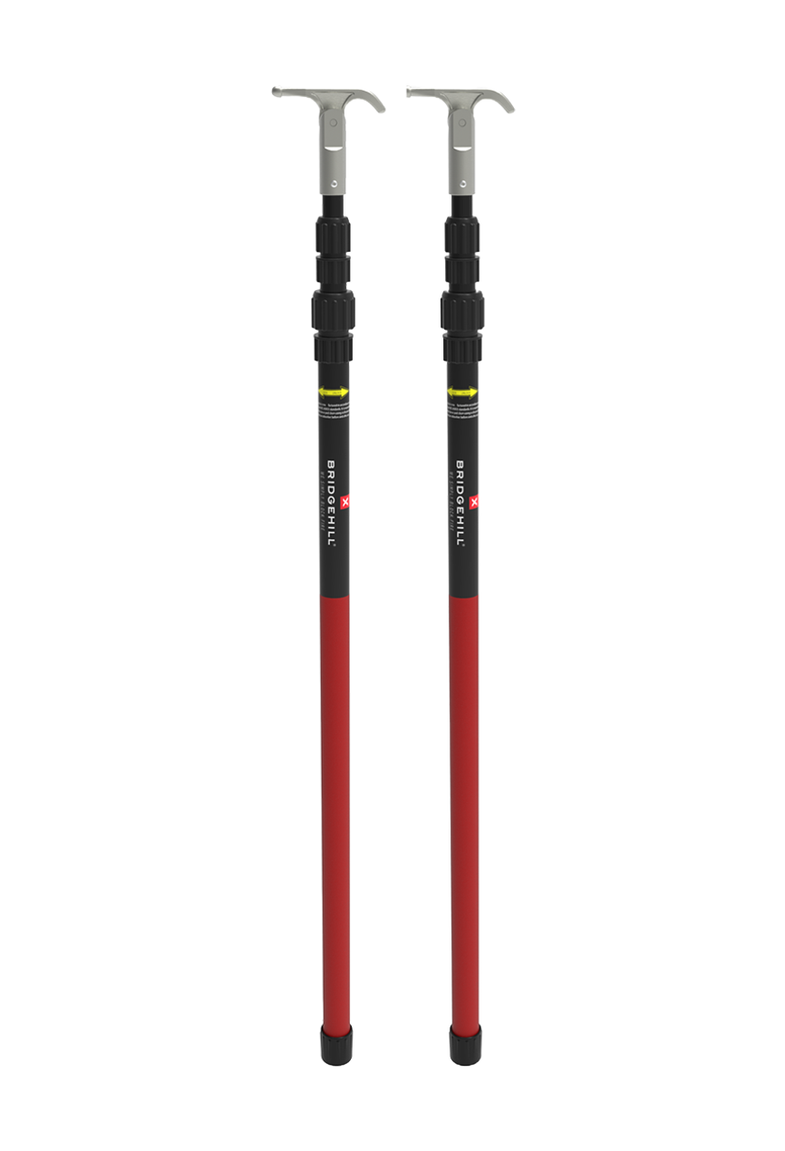 Bridgehill Extendable Poles Boxed